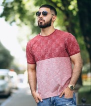 Camisa masculina duas cores